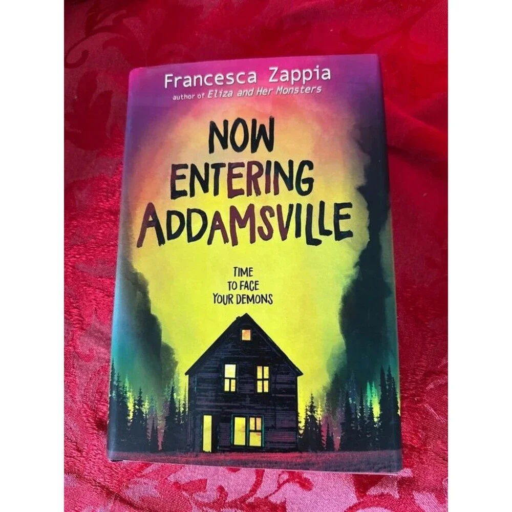 🌵 3/$15 Hardback Book Novel - Now Entering Addamsville ( see description)